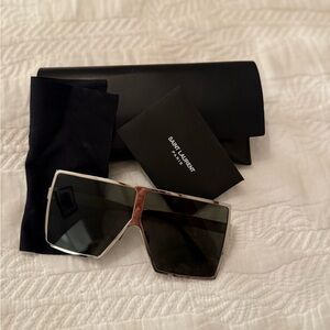 Saint Laurent shield  Sunglasses
